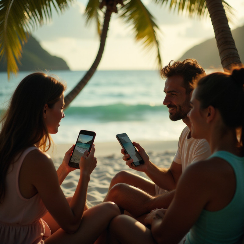 Online community discussing beach waves.